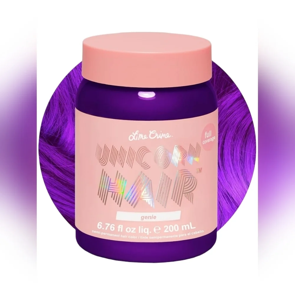 NIB Discountinued Lime Crime Unicorn Hair Genie Semi-Permanent Hair Color